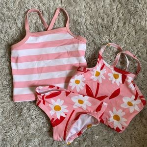 Hanna Andersson swim suit set, 18-24 months